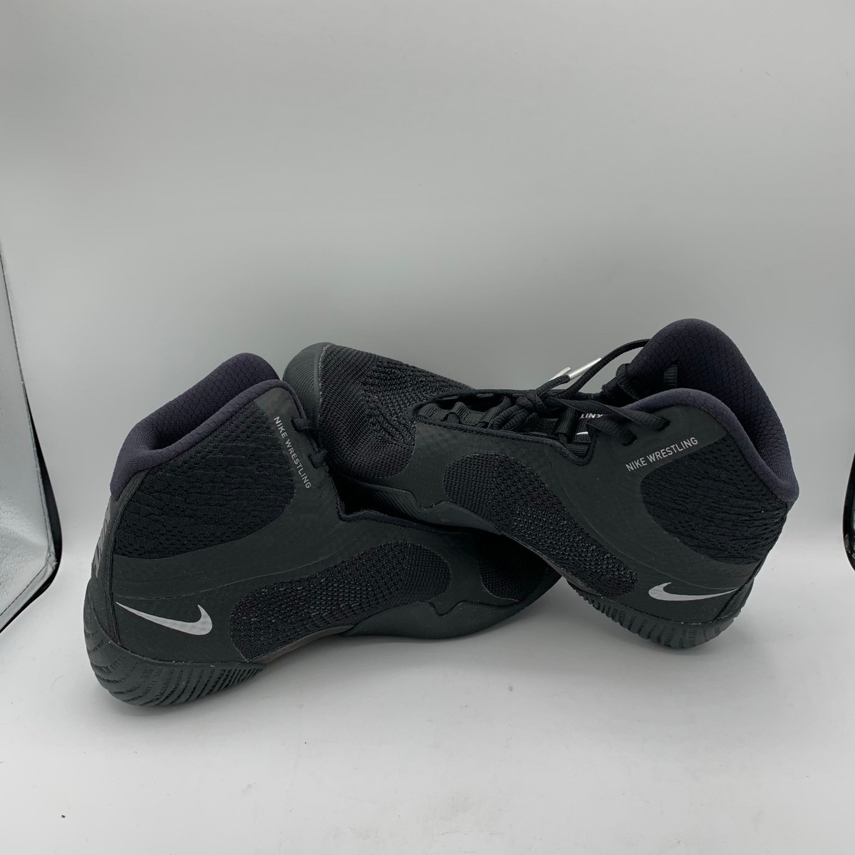 Size 14 - Nike Tawa Black Metallic Silver for sale online | eBay