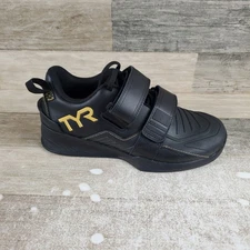 TYR L-2 Lifter Womens Shoes Sz 8 Weight Training Lifting Sneakers Black Shoe
