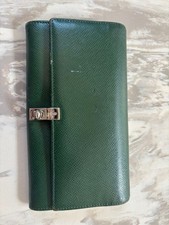 Vivienne Westwood Green Long Wallet Used