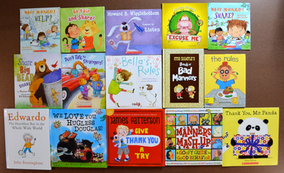 Lot 15 Picture Books about Manners, Getting Along, Sharing, Classroom N3