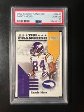 2002 Score The Franchise #17 Randy Moss PSA 10 POP 2