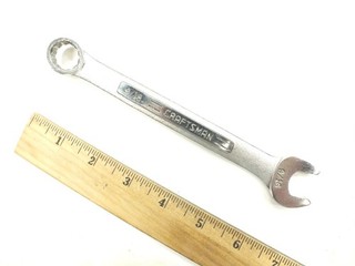 CRAFTSMAN TOOLS 9/16" COMBINATION WRENCH 12 POINT MADE IN USA SAE vv 44696