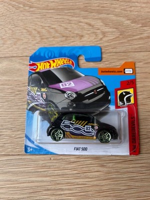Hot Wheels Fiat 500 HW Daredevils 2/5 2018 1:64 black  frr83