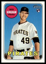 2018 Topps Heritage Nick Kingham Rookie Pittsburgh Pirates #651
