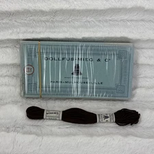 12 Pack Dollfus Mieg & C DMC #4 Cotton Embroidery Thread  2938 Brown Art 89