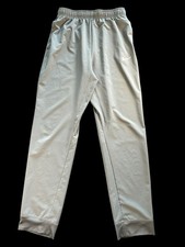 Nike Dri-FIT Gray Track Pants XL Boy s Athletic Fit Elastic Waist Running