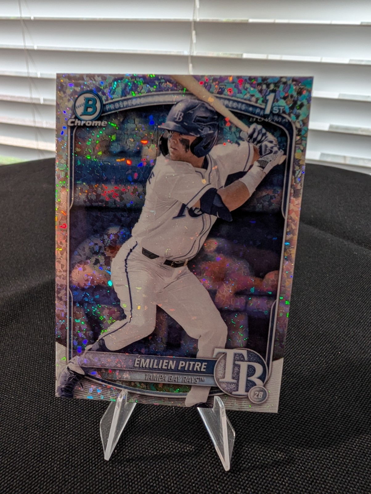 2025 Bowman - Chrome Prospects Emilien Pitre #BCP-83 Mini-Diamond Refractor (RC)