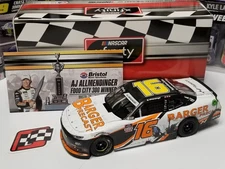 AJ Allmendinger 2021 Bristol Win 1/24 NASCAR Raced Version Diecast