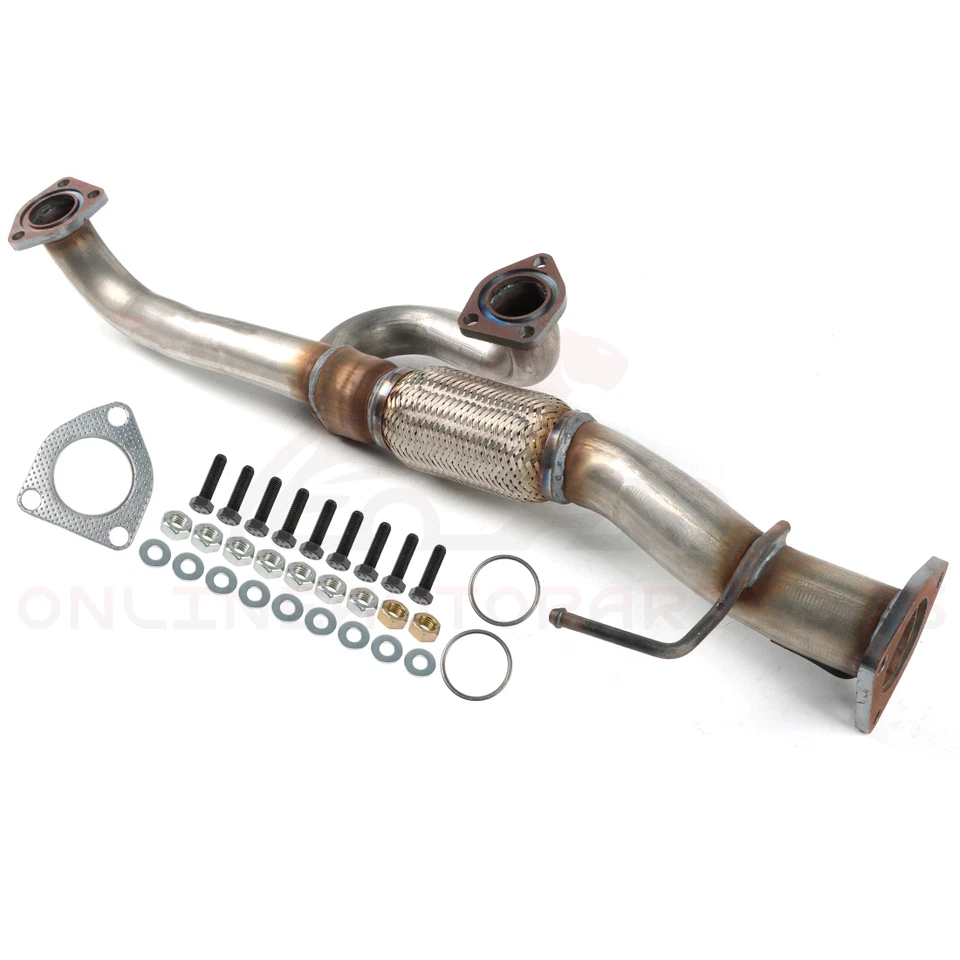Fits: 2004 2005 2006 2007 2008 Acura TL 3.2L V6 Front Flex Y Pipe Direct Fit - Imagem 4 de 4