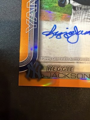 2025 Topps Chrome Update Series - Chrome Legend Autographs Reggie 