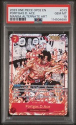 Portgas D. Ace OP02-013 Manga Alternate Art Paramount War