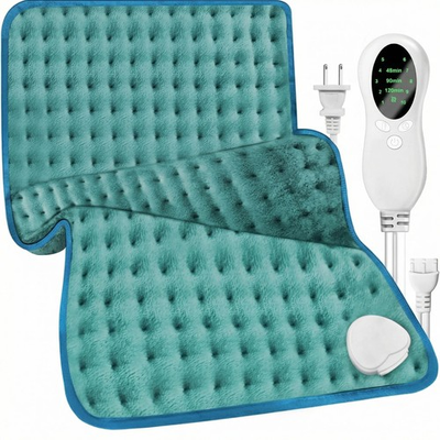 #ad Electric Heating Pad for Back Neck Pain Relief with 10 Heat Settings Auto Off $13.59