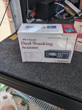 Radio Shack Police Scanner Base Model 300 Channel Dual Trunking Scanner VHF UHF