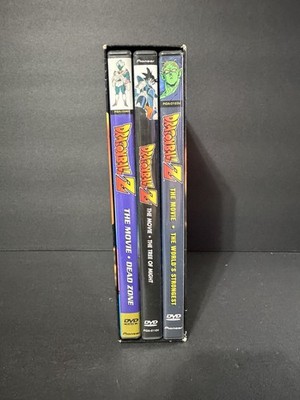 Dragon Ball Z: The Movie - Box Set 1 (DVD, 2001, 3-Disc Set) for