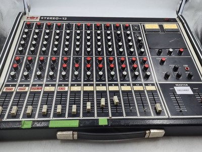 HH Electronic Stereo 12 Mixer - Strom Auf Getestet Nur , Hat Kratzer