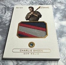 Charlie Sheen Signing Major League Autographs for 2014 Topps Archives Baseball 14