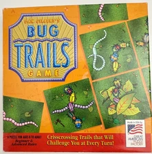 GREAT AMERICAN PUZZLE FACTORY DAN GILBERT’S BUG TRAILS GAME - COMPLETE - *MINTY*