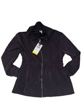 NWT Women's Black MEMBERS MARK Sandwash Jacket Size Medium