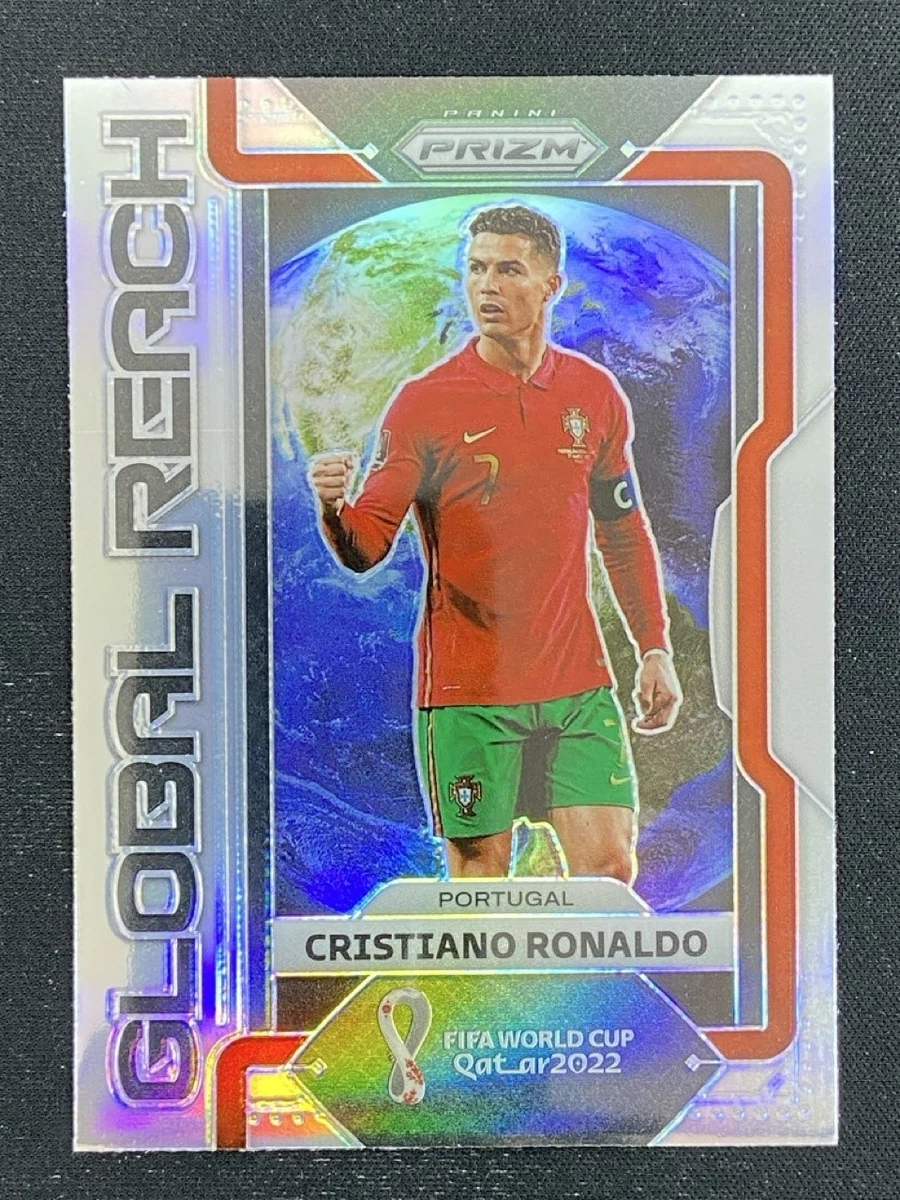 2022 Panini Prizm World Cup Qatar Cristiano Ronaldo #17 for sale