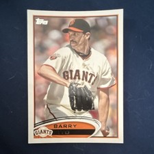 Topps Barry Zito San Francisco Giants 2012 Base Set #420 Baseball Card