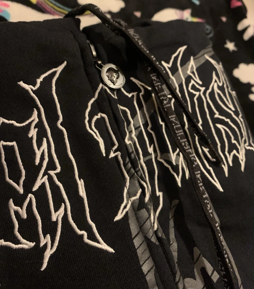 Vintage Metal Mulisha Full Zip Embroidered Hoodie NWT - Image 2 of 4