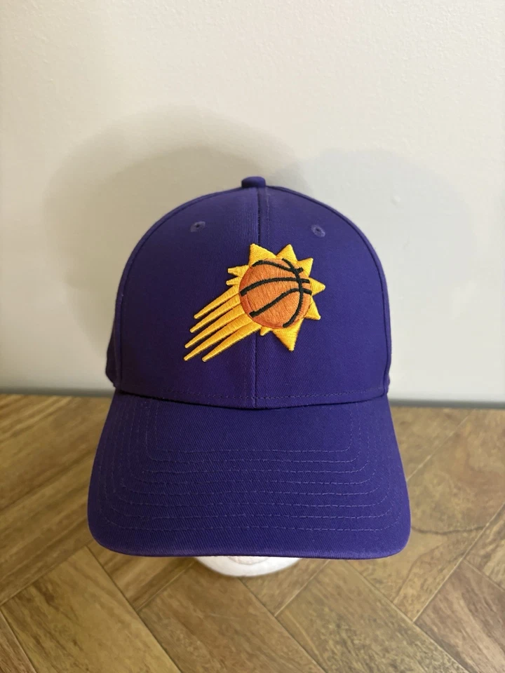 Chapéu NBA adulto Phoenix Suns basquete roxo masculino em excelente estado usado #118 - Imagem 2 de 4