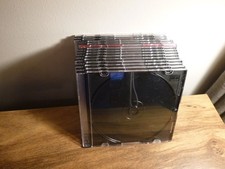 LOT OF 15 SLIM EMPTY CD JEWEL CASES PRE-OWNED