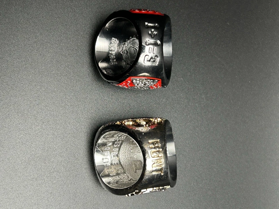 Juego de anillos réplica campeonato Georgia Bulldogs 2022 y 2021 CFP Peach Bowl Foto 4 de 4