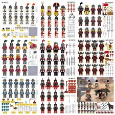 Minifigures Lego Castle Knight Soldier City Toy Mini Figures Super Hero Medieval