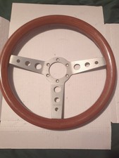 Vintage Momo Indy Wood Steering Wheel Italy. 1978 Rare