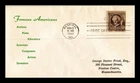 DR JIM STAMPS US SAMUEL CLEMENS FAMOUS AMERICANS FDC SCOTT 863 COVER