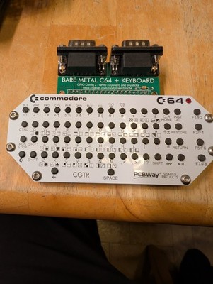 DIY COMMODORE 64 (BMC64 GPIO CONFIG-2 WITH WORKING C64 KEYBOARD)  for Commodore