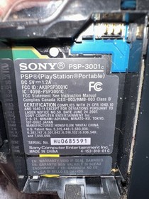 Playstation PSP 3001  Black With Case And Games Wifi And Charger