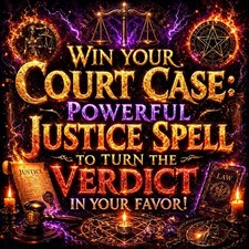  Win Your Court Case: Powerful Justice Spell ...