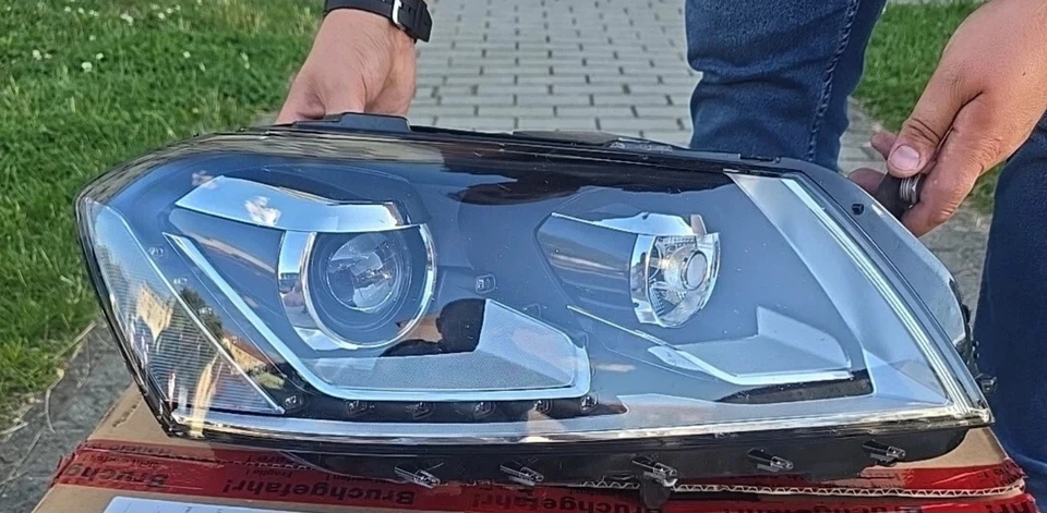 Verkaufe Scheinwerfer für Volkswagen Passat B7 (Depo, Linse & LED-Tagfahrlicht) - Bild 2 von 3