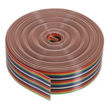 1 Pcs 25 Pin Flat Ribbon Cable 30 Ft 1.27mm Pitch Breadboard Jumper Wires