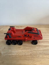 Vintage action force SHADOWTRAK and red vulture 1981 GI JOE JEEP VEHICLE PARTS
