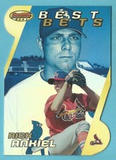 2000 Bowman's Best Baseball Rick Ankiel Bowman's Best Bets Die Cut Refractor
