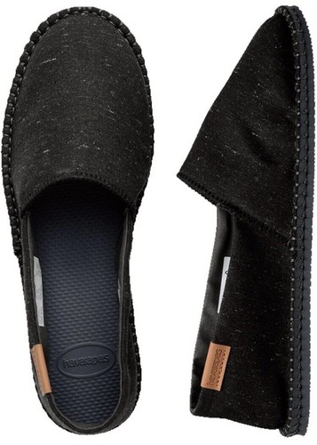 Havaianas Women'sOrigine IV Espadrille Flats Light Black UK Size 4 Eu 37 #652 - Picture 6 of 18
