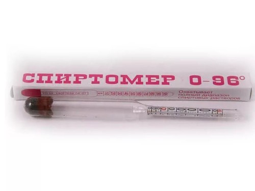 Spirtometr Spirtometer 0-96% Alkoholmeter Спиртометер Спиртометр Alkoholmesser