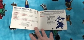 Nintendo NES Video Game Instruction Manual James Bond Jr.