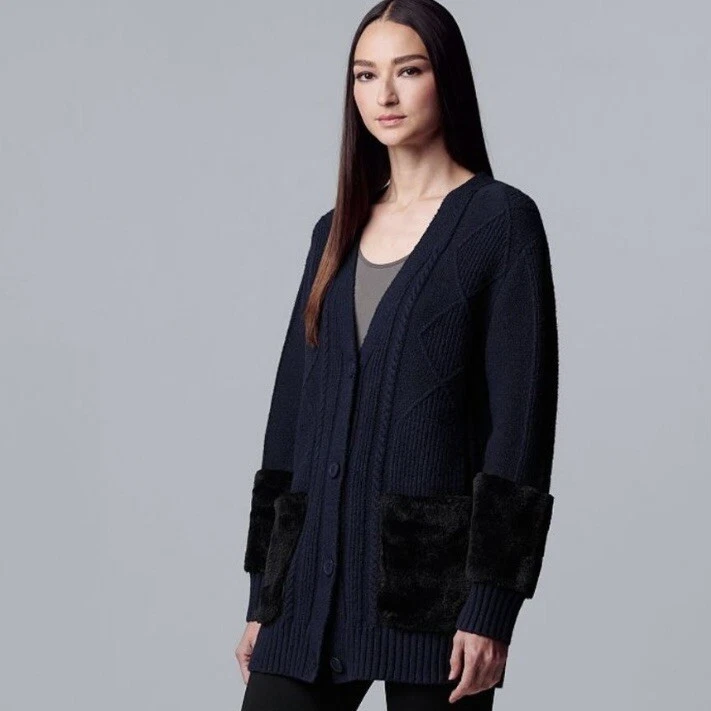 Simply vera top wang cardigan