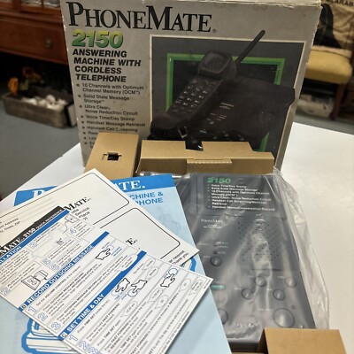 Vintage 1995 Phone-Mate 2150 Telephone Answering Machine 10