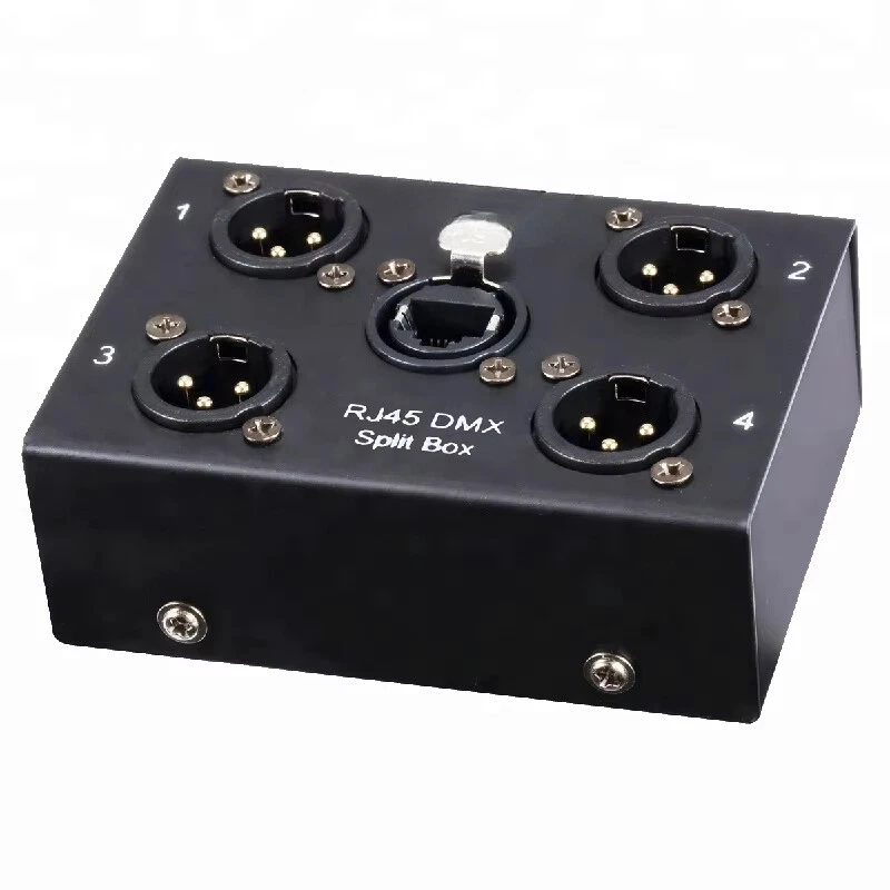 Hot Audio Equipment Dmx 5 Pin Male/female Artnet RJ45 DMX Splitter Connector - Image 2 of 2