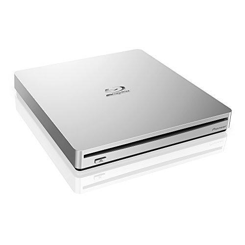 Pioneer Slot-in Type Portable Blu-ray Drive [For Win & Mac] Silver 