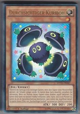 YU-GI-OH Durchsichtiger Kuriboh Ultra Rare MVP1-DE047 NEU