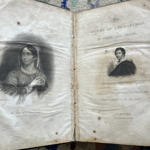 The Works of Lord Byron; in Verse and Prose Including His Letters 1853 Fair - Picture 3 of 6