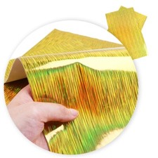 Laser Holographic FAUX LEATHER SHEET 8" X 13" 20X34CM WHOLESALE 1065866