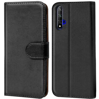 Book Case für Honor 20 Hülle Flip Cover Handy Tasche Schutz Hülle Etui Schale