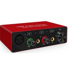 Hot Selling High Quality Interface Audio Studio Usb for Home Music Playback